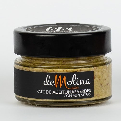 PATE ACEITUNA VERDE CON ALMENDRAS