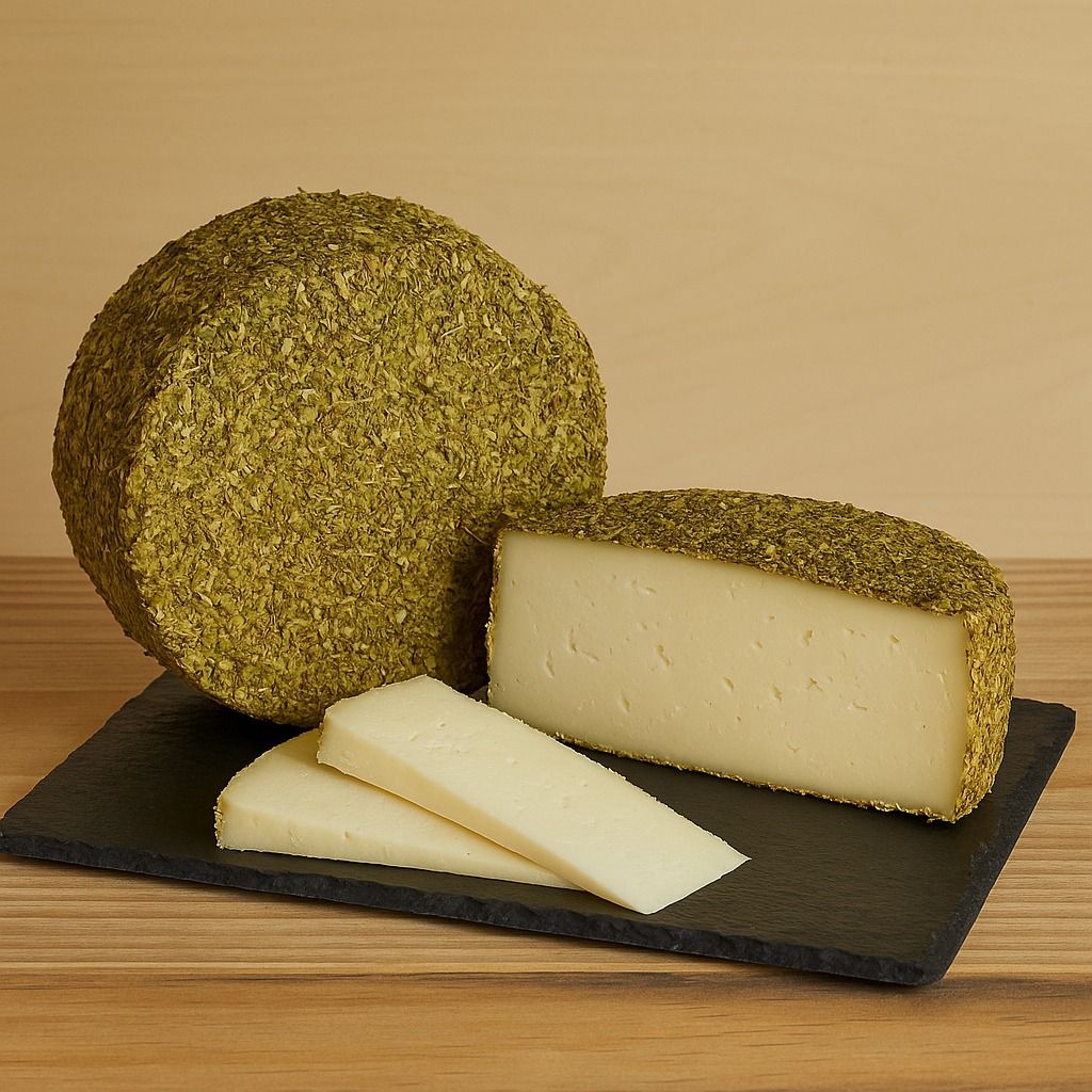 1/2 QUESO DE CABRA CON ORÉGANO