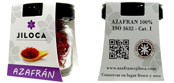 Azafrán Selección. Bote de cristal 2gr