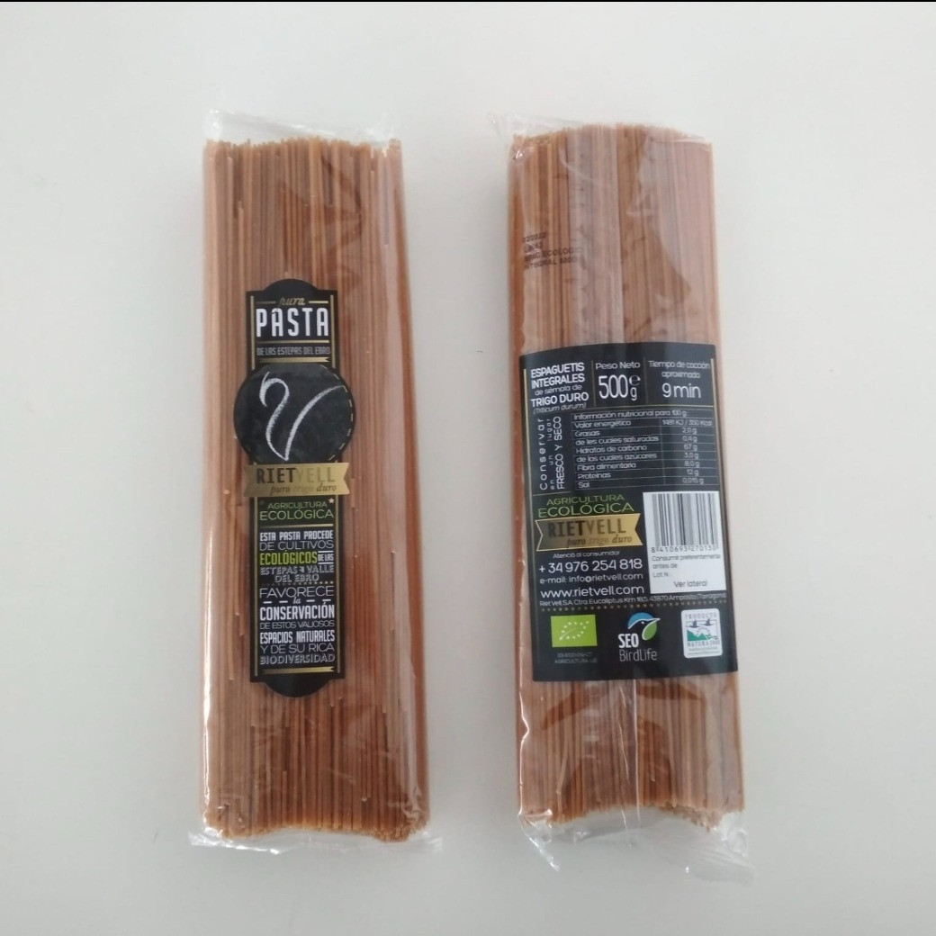 Espaguetis Integrales 500gr