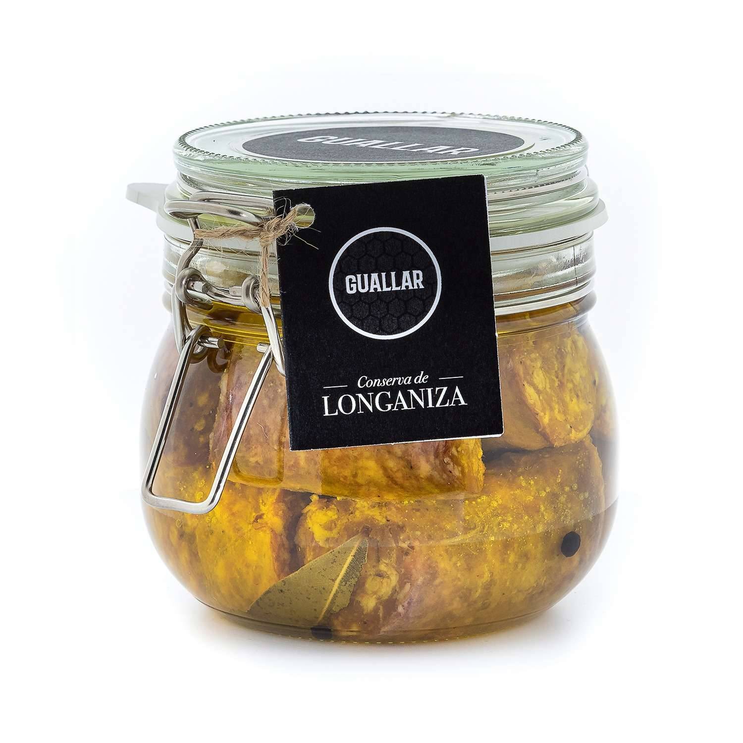 Conserva Gourmet de Longaniza en Aceite de Oliva Virgen Extra