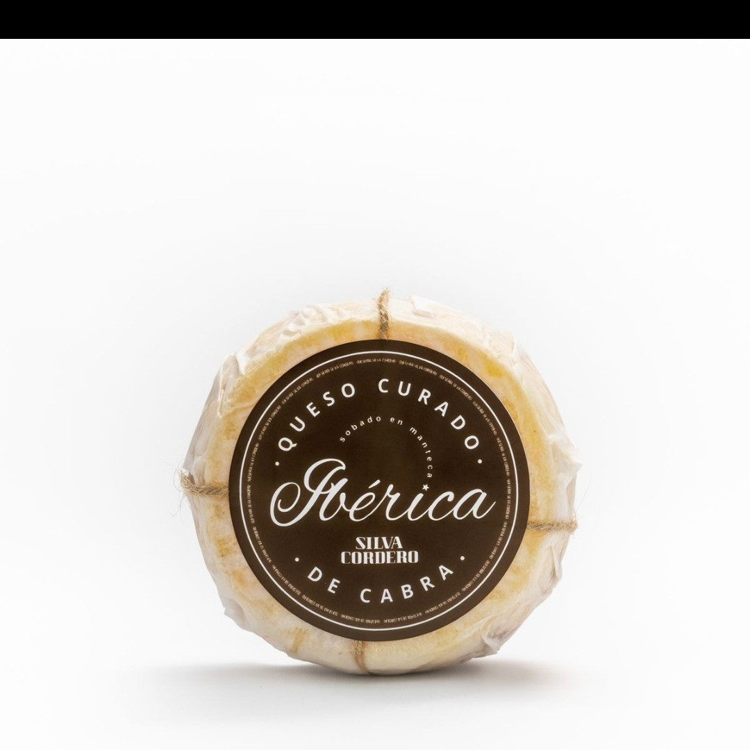 QUESO CURADO DE CABRA SOBADO EN MANTECA IBÉRICA