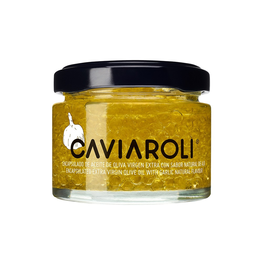 Caviaroli Aceite de Oliva Virgen Extra con Ajo - 50 g