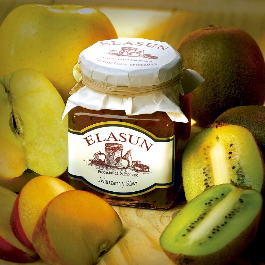 MERMELADA DE MANZANA Y KIWI.