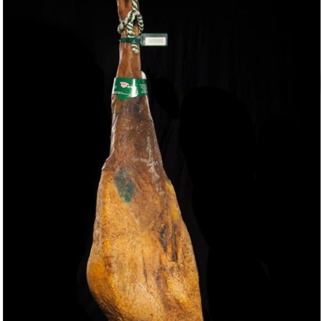Jamón Cebo Campo Ibérico 50% Raza Ibérica, Brida Verde