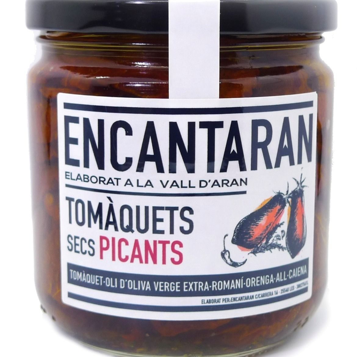 TOMATE SECO ENCANTARAN PICANTE 315 gr.