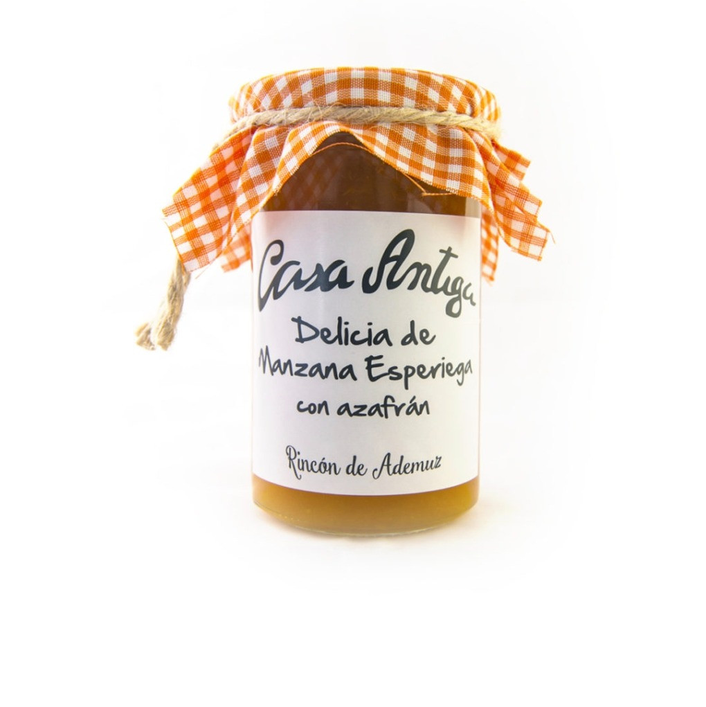 Delicia de Manzana Esperiega con Azafrán