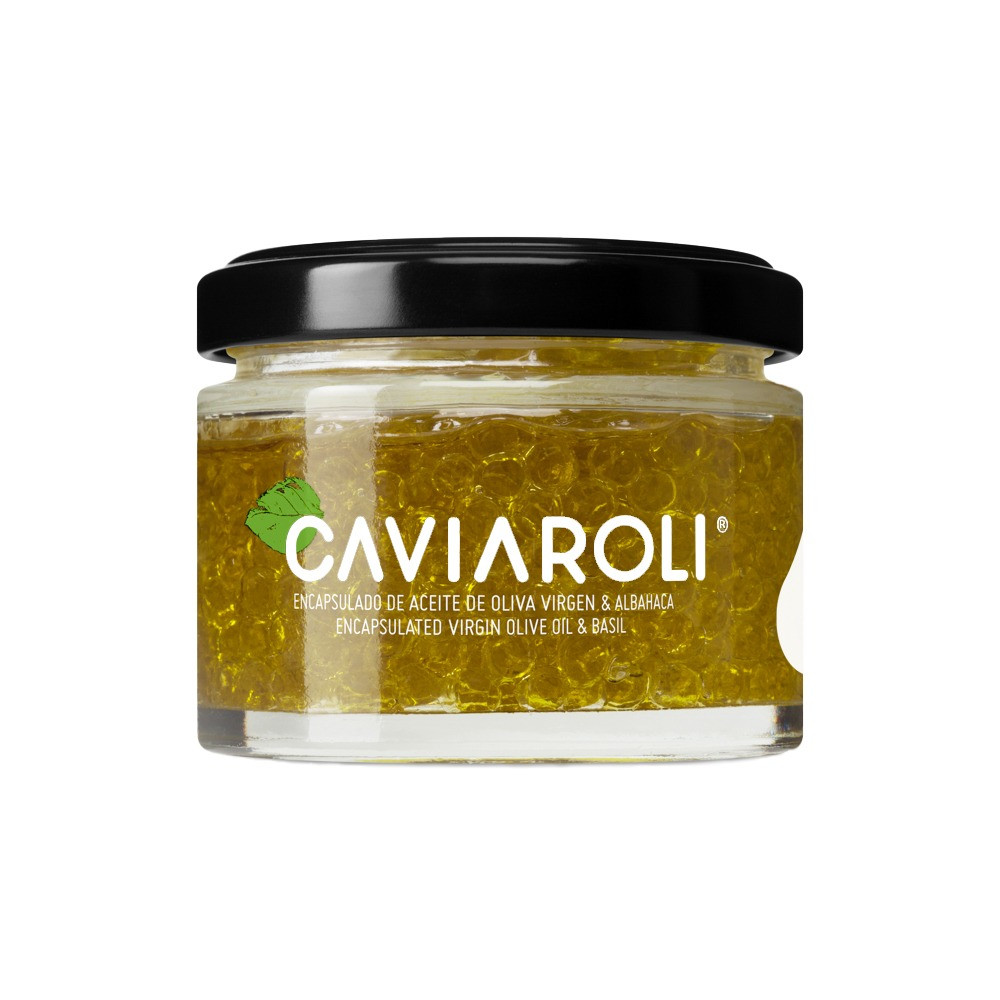 Caviaroli Aceite de Oliva Virgen con Albahaca - 50 g