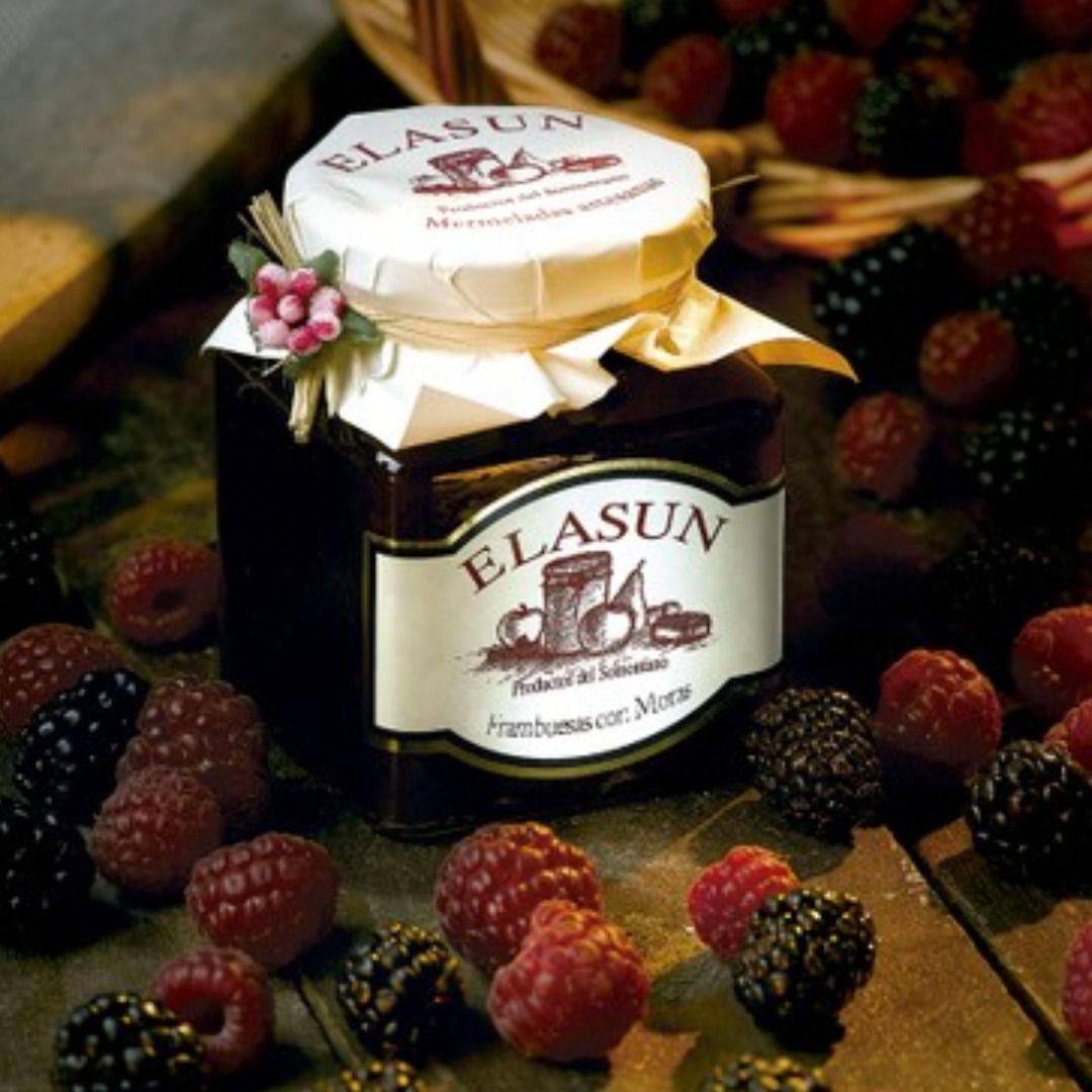 MERMELADA DE FRAMBUESAS CON MORA