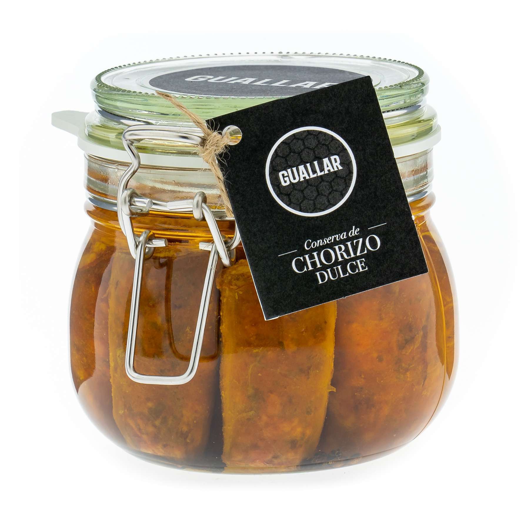 Conserva de Chorizo Dulce en Aceite de Oliva Virgen Extra