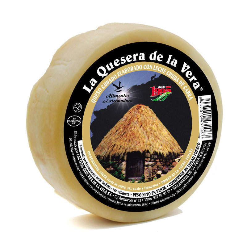 QUESO DE CABRA CURADO DE LECHE CRUDA