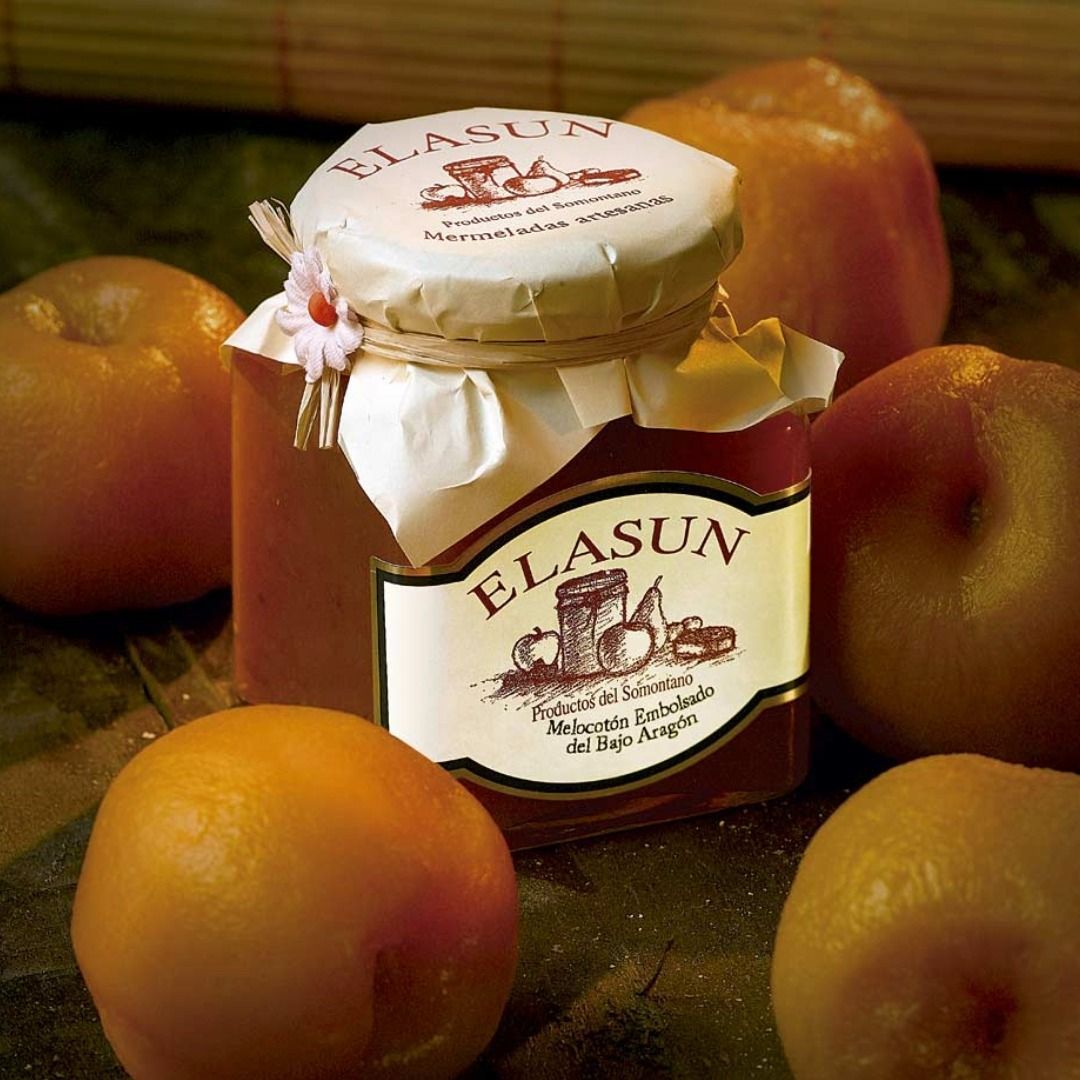 MERMELADA DE MELOCOTÓN EMBOLSADO DEL BAJO ARAGÓN