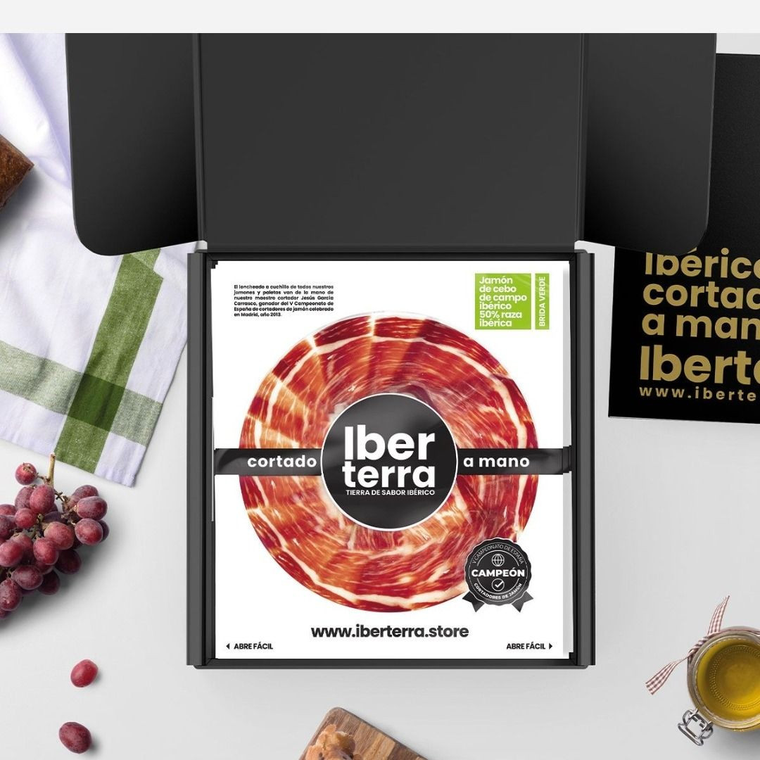 Jamón Ibérico Cebo De Campo Loncheado a Cuchillo Gratis