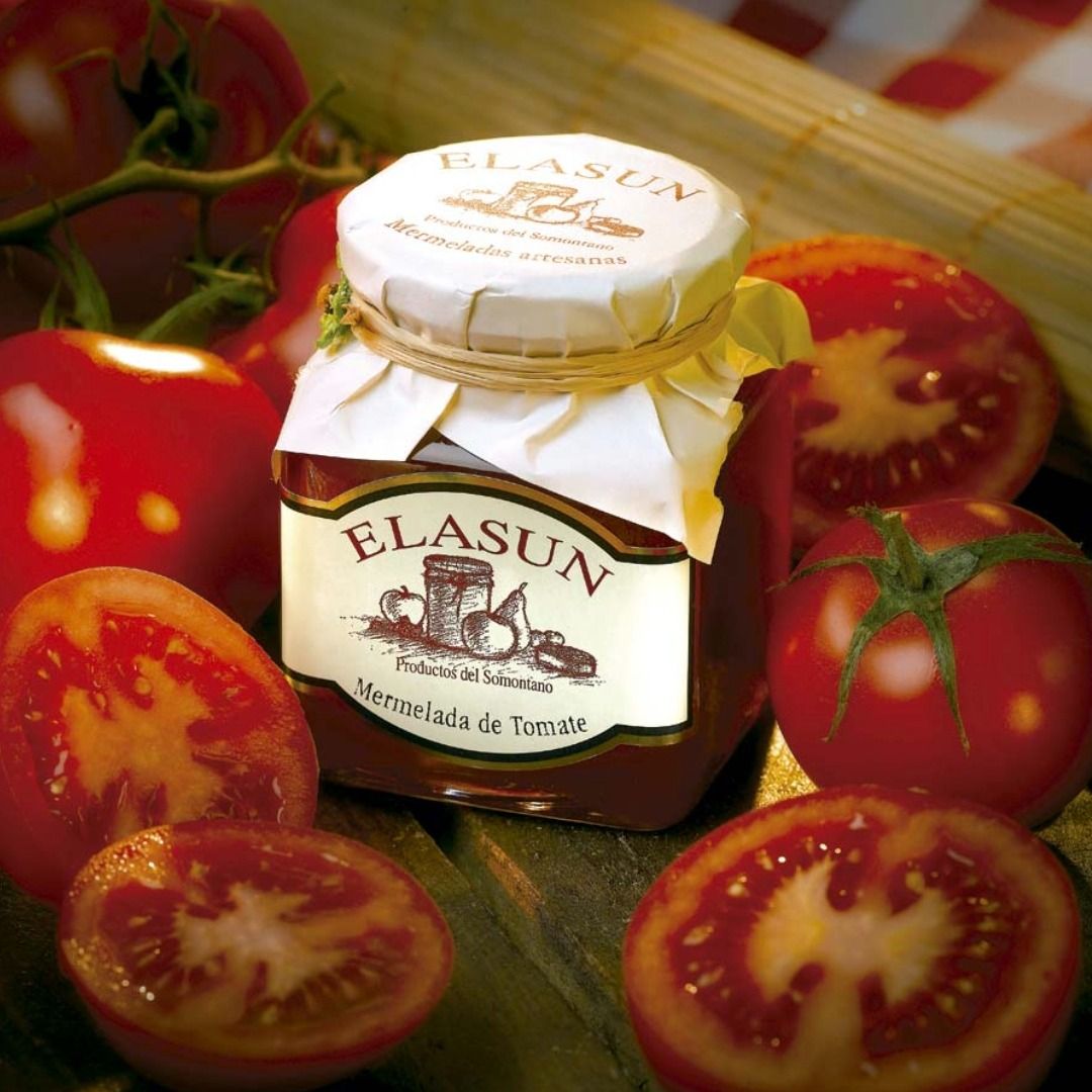 MERMELADA DE TOMATE ROSA DE BARBASTRO.