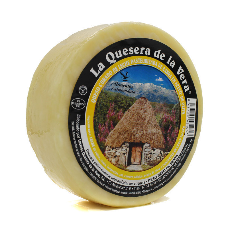 QUESO DE CABRA CURADO EN ACEITE DE OLIVA