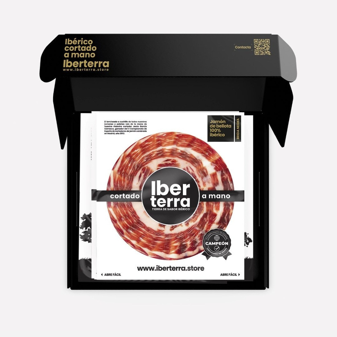 Jamón De Bellota 100% Ibérico de 7 a 8 kg Lonchado a Cuchillo