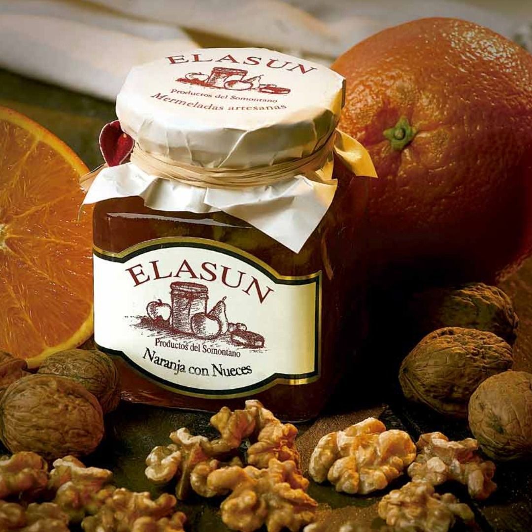 MERMELADA DE NARANJA DULCE CON NUECES