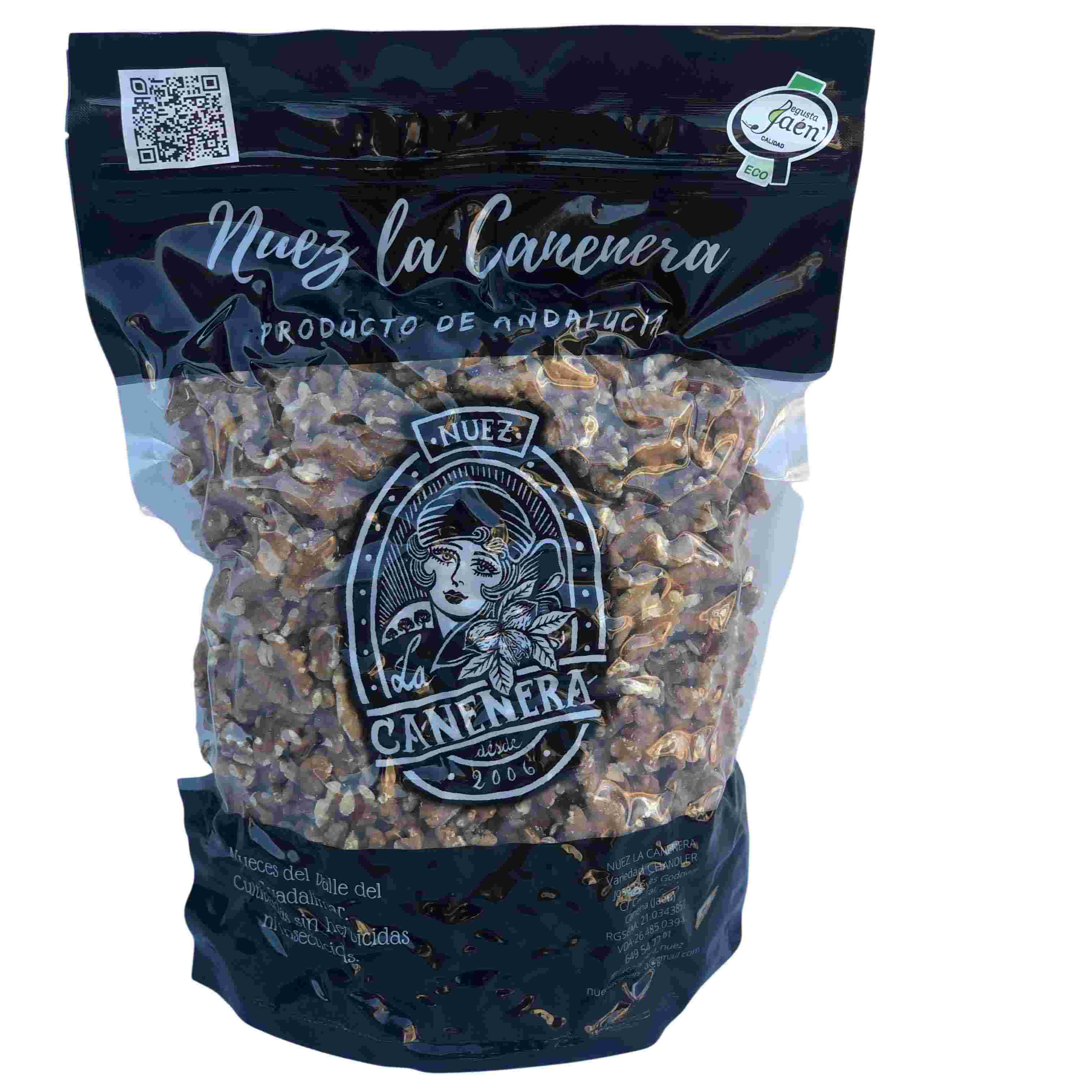 Nueces ECOLÓGICAS peladas - Mitades - Bolsa 1 kg