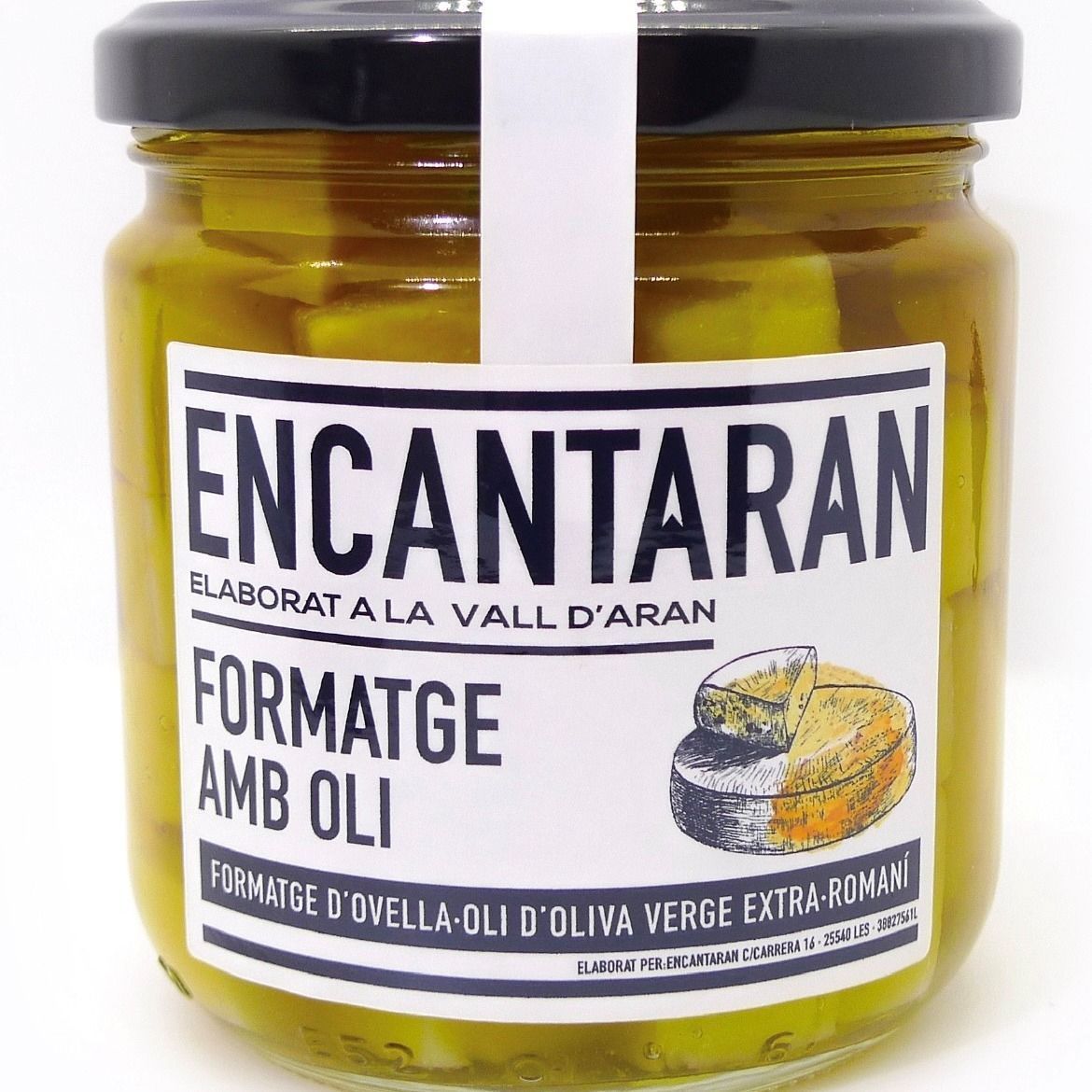 QUESO EN ACEITE ENCANTARAN 315 gr.