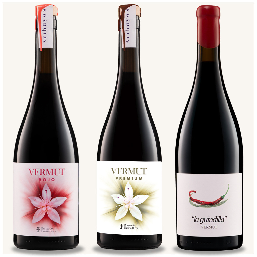 Pack Vermut de Autor Fariña-Pérez – 3 Vermouths Únicos: Tradición, Sutileza y Fuego - Enología Creativa